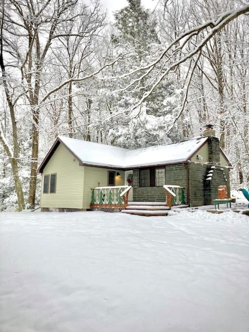 Peaceful Seasonal Wooded Cottage Close To Everything Tafton Exteriör bild