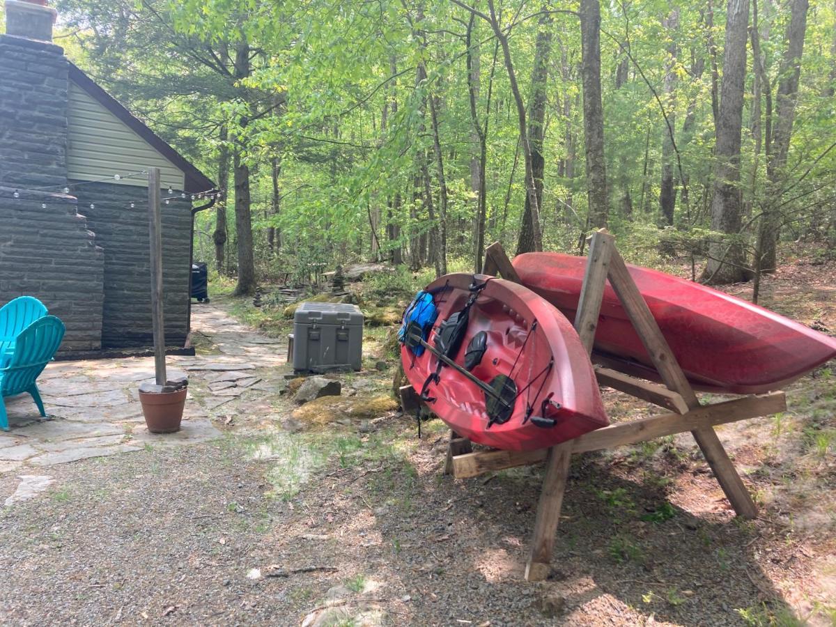 Peaceful Seasonal Wooded Cottage Close To Everything Tafton Exteriör bild